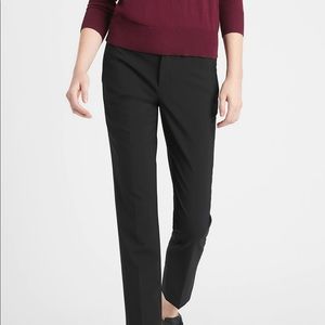 Banana Republic Italian Wool Blend Black Ryan Pant